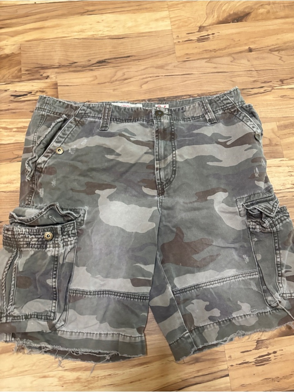 Streetwear Y2k Men’s Camo Shorts 36w
